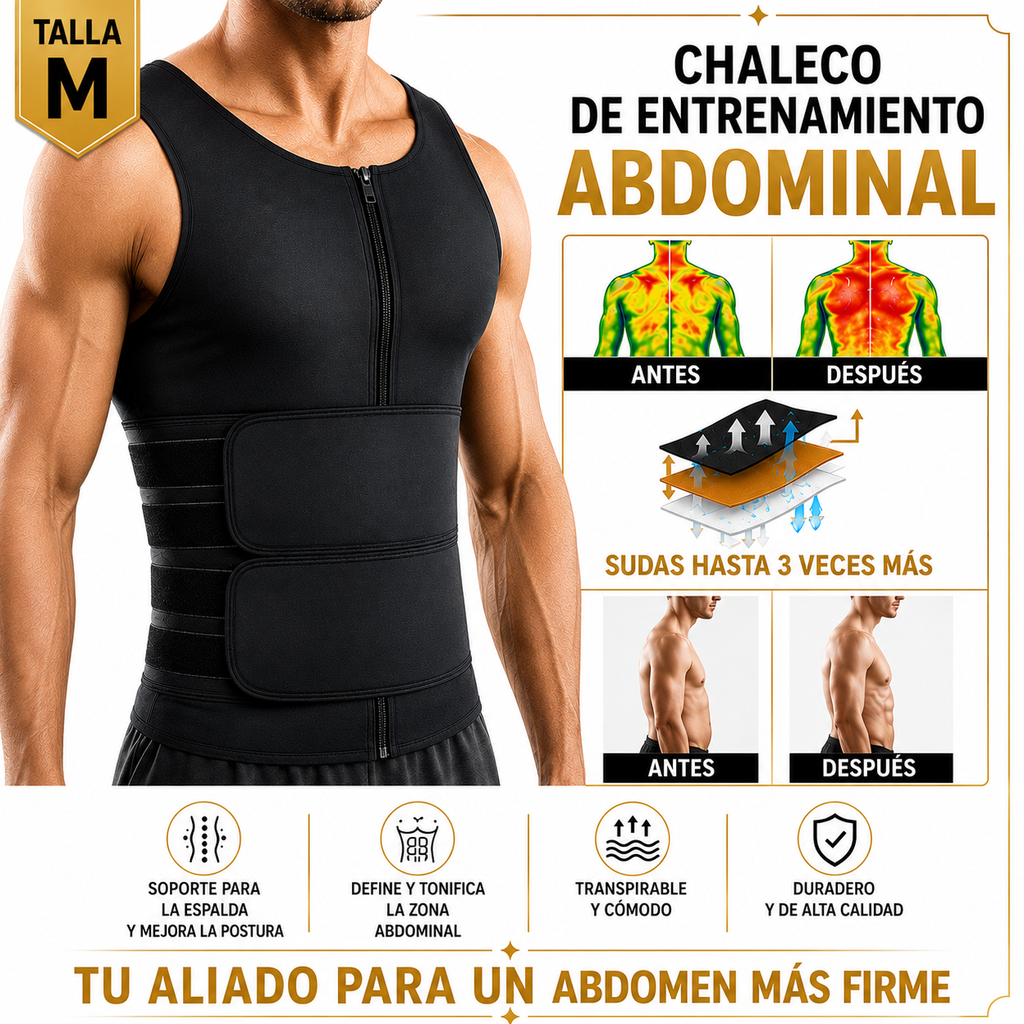 CHALECO REDUCTOR ABDOMINAL