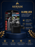 Candado de seguridad con alarma