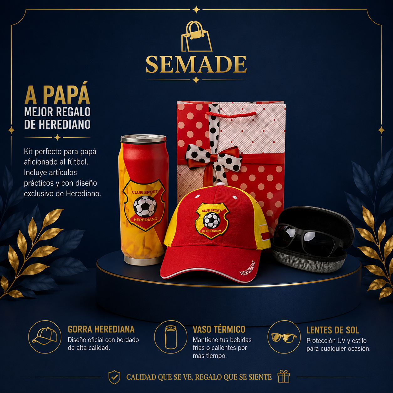 Set de Regalo Herediano para Papá