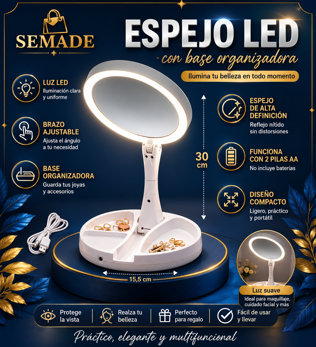 Espejo LED