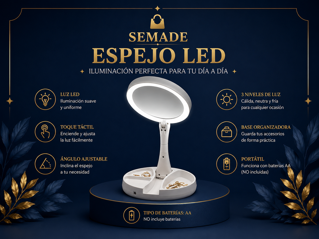 Espejo LED