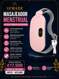 Masajeador térmico menstrual
