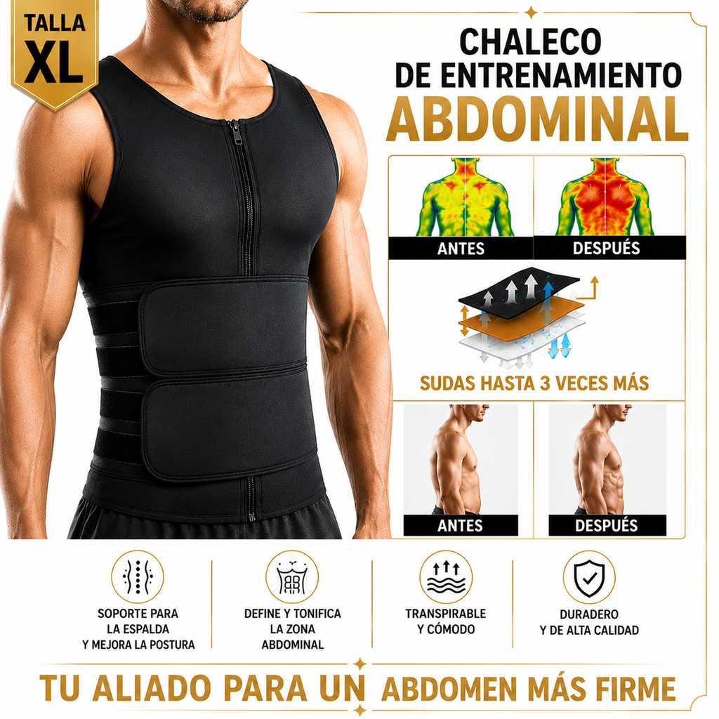 CHALECO REDUCTOR ABDOMINAL