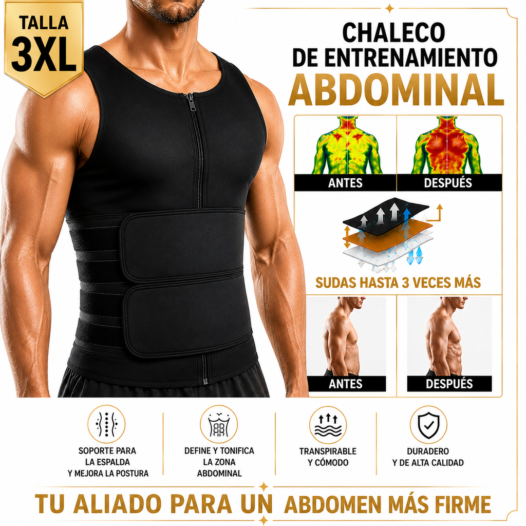 CHALECO REDUCTOR ABDOMINAL